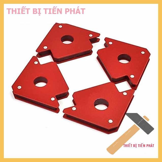 Bộ 4 Cái Ke Nam Châm, Ke Góc Vuông, Góc Hít, Hàn Loại 12kg 25LBS, 22kg 50LBS, 33kg 75LBS Cao Cấp NUR