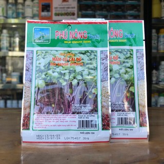 Hạt giống mầm củ cải đỏ 30g