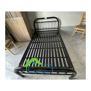 Giường sắt mỹ nghệ 1m4x2m