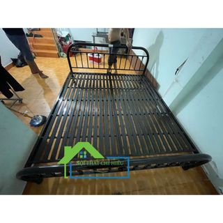 Giường sắt mỹ nghệ 1m4x2m