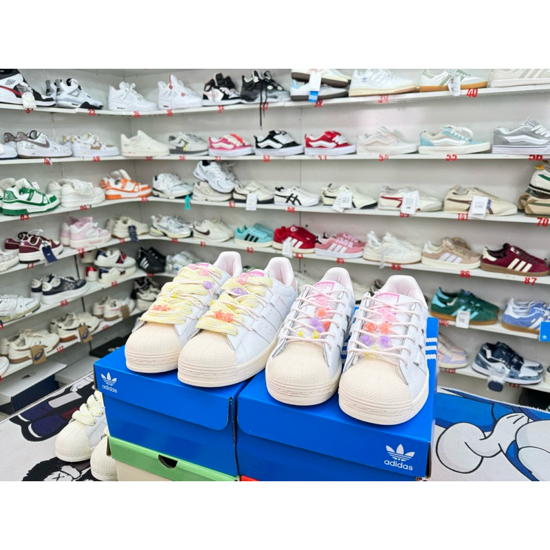 [ MINH KHOA SNEAKER ] GIÀY A di das sò cham [ sò kẹo ]  DỘN ĐẾ CAO CỔ FULL BOX
