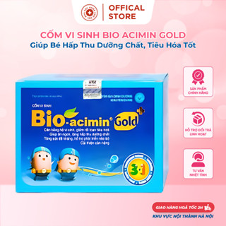 Cốm Vi Sinh Bio Acimin Gold Giúp Bé Tiêu Hóa Tốt, Hấp Thu Dưỡng Chất Hết Biếng Ăn