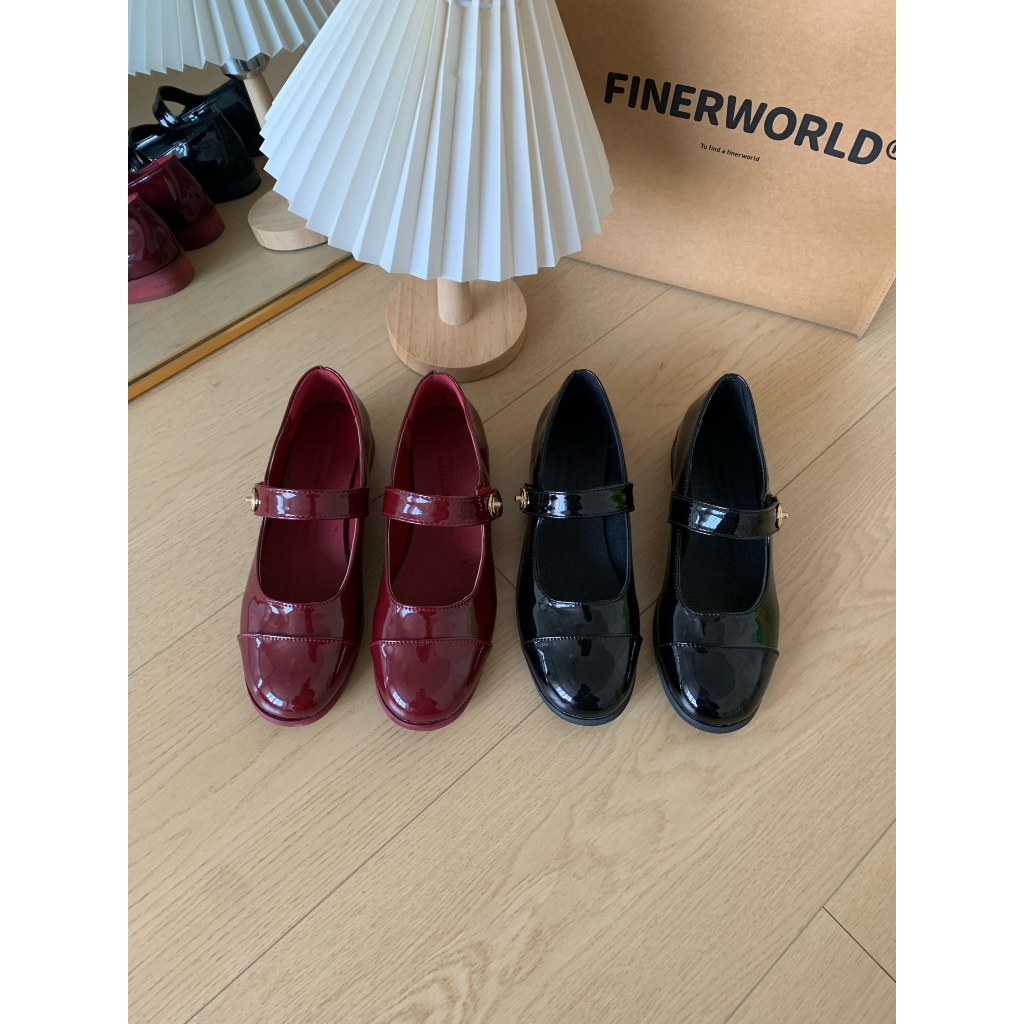 Giày mary jane phong cách tiểu thư cổ điển dành cho các nàng dạo phố Pari hoa lệ Kichi Shoes XN𝟭