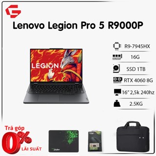 [Mới 100%]Laptop Lenovo Legion 5 Pro R9000P (Ryzen 9-7945HX, 16GB, 1TB, RTX 4060 8GB, 16" 240Hz)