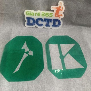 Khuôn logo sơn vợt cầu lông chất liệu nhựa mỏng Yonex, Lining, Victor, Mizuno