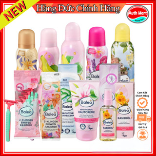Bọt cạo lông Balea, Kem tẩy lông Balea, kem dưỡng sau wax ức chế mọc lông ( New) Nội Địa Đức
