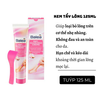 Kem tẩy lông và kem dưỡng sau wax làm dịu da Balea, tẩy lông và ức chế mọc lông Balea Đức