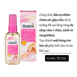 Kem tẩy lông và kem dưỡng sau wax làm dịu da Balea, tẩy lông và ức chế mọc lông Balea Đức