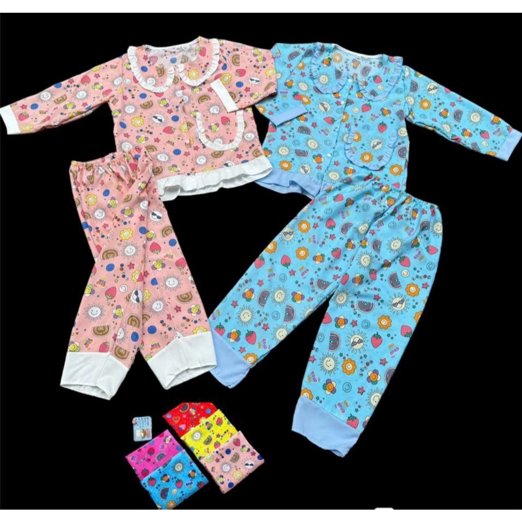 Bộ Lụa Tay Dài Bé Lớn (28-32kg) (giao màu ngẫu nhiên)