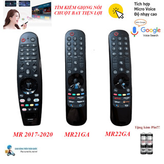 [HÀNG CHÍNH HÃNG] Điều khiển GIỌNG NÓI CHUỘT BAY TV LG ZIN MỚI FULLBOX PHÍM ÊM NHẠY +TẶNG PIN💦