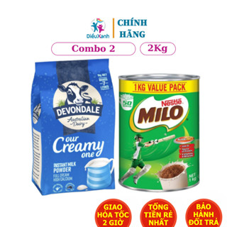Sữa Bột Milo Của Úc 1kg+ Sữa bột Devondale 1 kg
