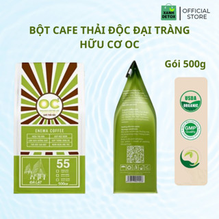 [Organic] Cà Phê Hữu Cơ Thải Độc Đại Tràng OC, Bột Cafe Coffee Enema Tiêu Chuẩn USDA Mỹ Thanh Lọc Detox