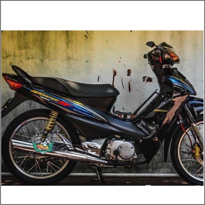 Tem rời Wave A đen bóng đẹp (H)