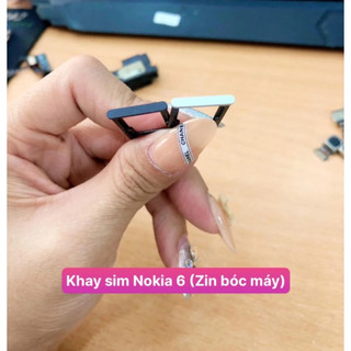Khay sim nokia 6  zin bóc máy