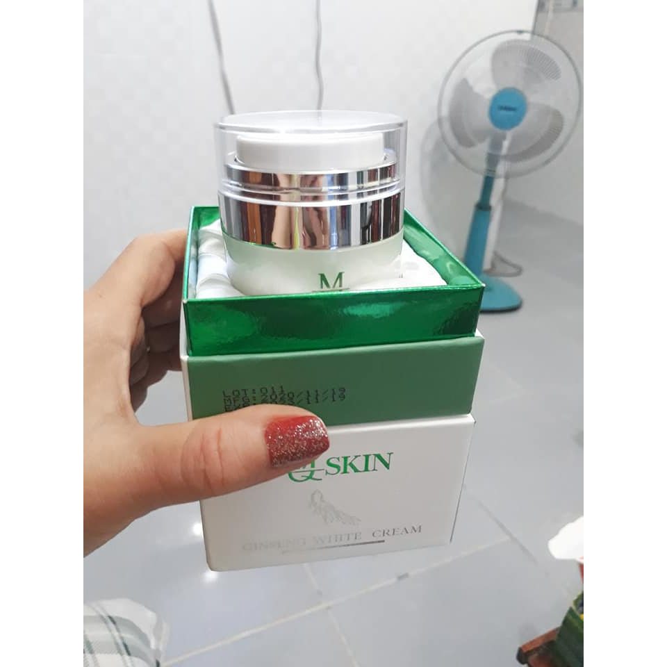 Kem face nhân sâm MQ Skin - MQ Skin Whitening Face Cream giúp dưỡng da, ngừa lão hóa da