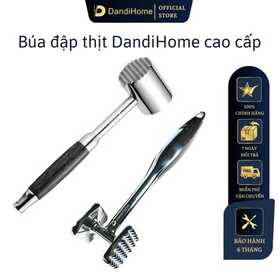 Búa đập thịt, tỏi, gừng, xả đa năng DandiHome có lỗ treo tiện lợi, cao cấp tiêu chuẩn châu Âu