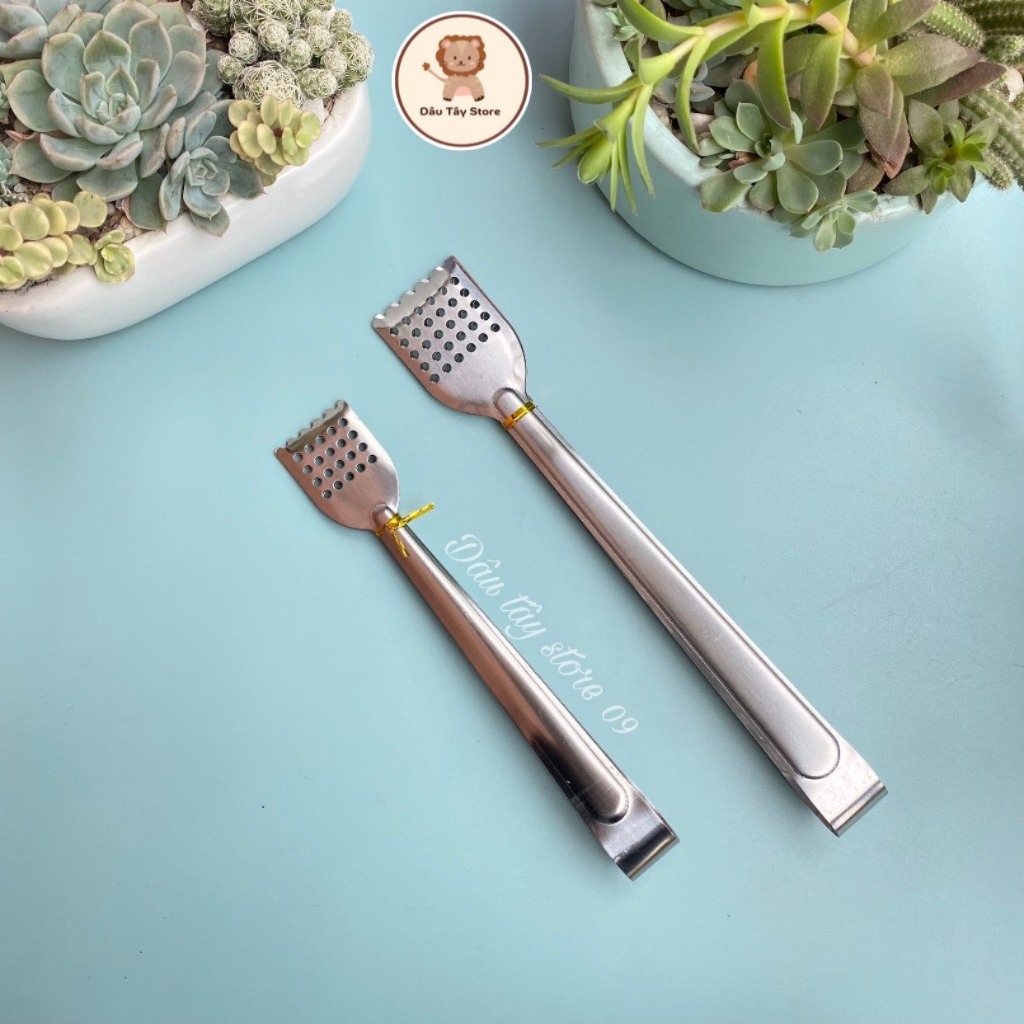 Gắp đá , Gắp thịt nướng , kẹp gắp thịt - DTS09