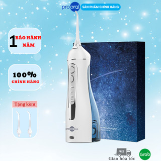 Tăm Nước Prooral 5025 Chính Hãng Máy Tăm Nước Cầm Tay Bảo Hành 12 Tháng Máy Tăm Nước Cầm Tay 4 Chế Độ