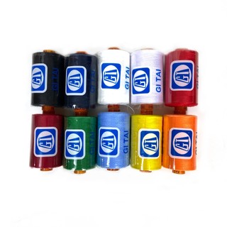 Set 5 cuộn chỉ Gitai 900M 5 màu khác nhau