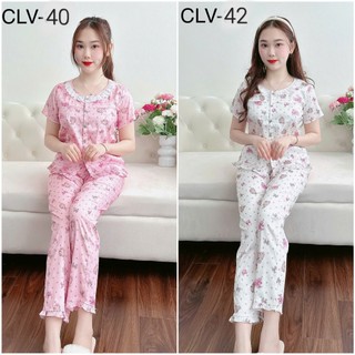 [BunnySky] Đồ bộ mặc nhà, đồ bộ nữ vải lụa mềm mịn