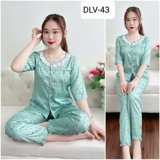 [BunnySky] Đồ bộ mặc nhà, đồ bộ nữ vải lụa mềm mịn