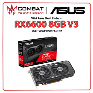  VGA Card Màn Hình ASUS Dual Radeon RX 6600 V3 8G GDDR6 Hàng Chính Hãng 