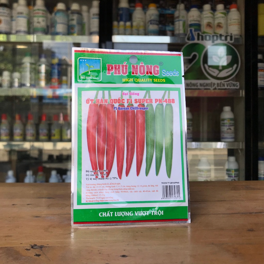 Hạt giống ớt hàn quốc 0.2g (Gói)
