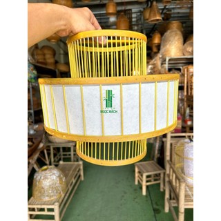Đèn Tăm tre trang trí thả trần