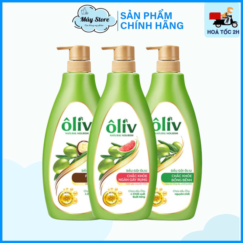  Dầu Gội OLIV Dưỡng Tóc 650ml 
