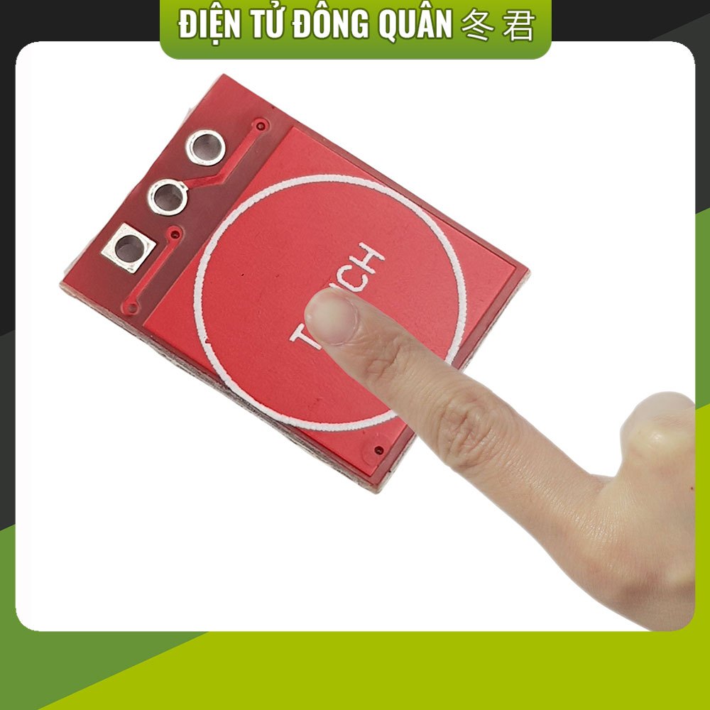 [HCM]  Phím Cảm Ứng 1 Chạm Điện Dung TTP223B Mini [ĐIỆN TỬ]