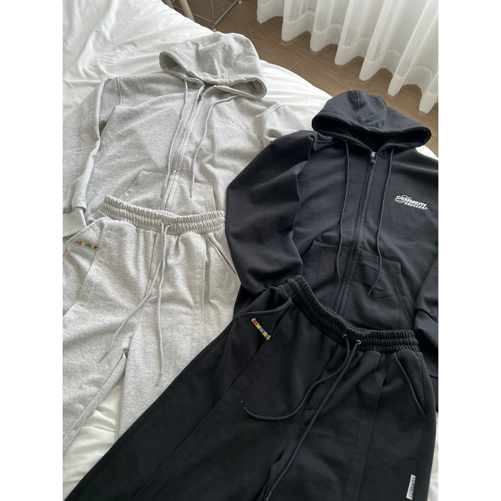 Hoodie CEMMERY Local Brand Chính Hãng Fleece Hoodie Nỉ Chân Cua Khóa Kéo 2 Đầu 2 Màu | BigBuy360 - bigbuy360.vn
