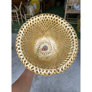 Đèn Lồng Mây Tre 2 Lớp - Đèn Mây Tre Trang Trí