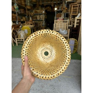 Đèn Lồng Mây Tre 2 Lớp - Đèn Mây Tre Trang Trí