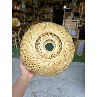 Đèn Lồng Mây Tre 2 Lớp - Đèn Mây Tre Trang Trí