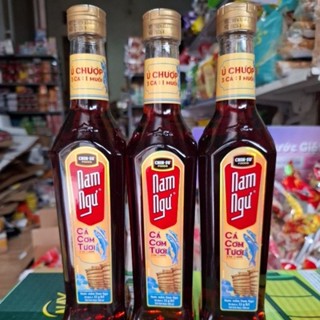 nước mắm nam Ngư chin - su cá cơm tươi chai sành 500 ml