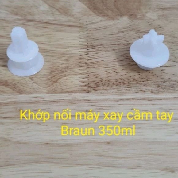 Phụ kiện máy xay cầm tay Braun- Núm khế trên nắp và núm khế trên dao 350ml máy xay cầm tay Braun
