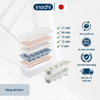 Khay đá chống dính dễ dàng lấy, có kèm hộp đựng và nắp khử mùi, tủ lạnh đủ loại INOCHI
