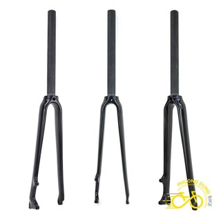 Phuộc (Fork) xe đạp đua Carbon T800 700C - Phanh Đĩa (No Name)