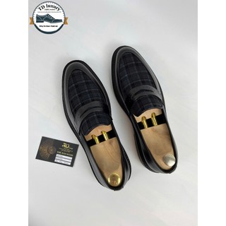 Giày Penny Loafer phối da tàu ( TD LUXURY )