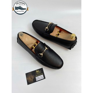 Giày lười nam Moca đế âm da bò cao cấp ( TD LUXURY )