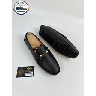 Giày lười nam Moca đế âm da bò cao cấp ( TD LUXURY )