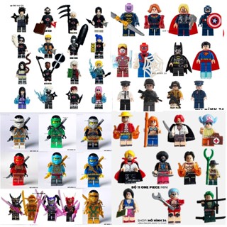 Mô Hình đồ chơi Lắp Ráp mini figure Nhân Vật Hoạt Hình ninja go cảnh sát police pubg MOC NINJAGO minifigures minifigure