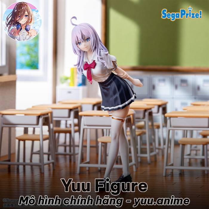 Mô Hình Alisa Mikhailovna Kujou, Đồ Học Sinh Hè, Summer Uniform, Anime Arya Bàn Bên (Gái Nga), Roshidere, Hãng SEGA