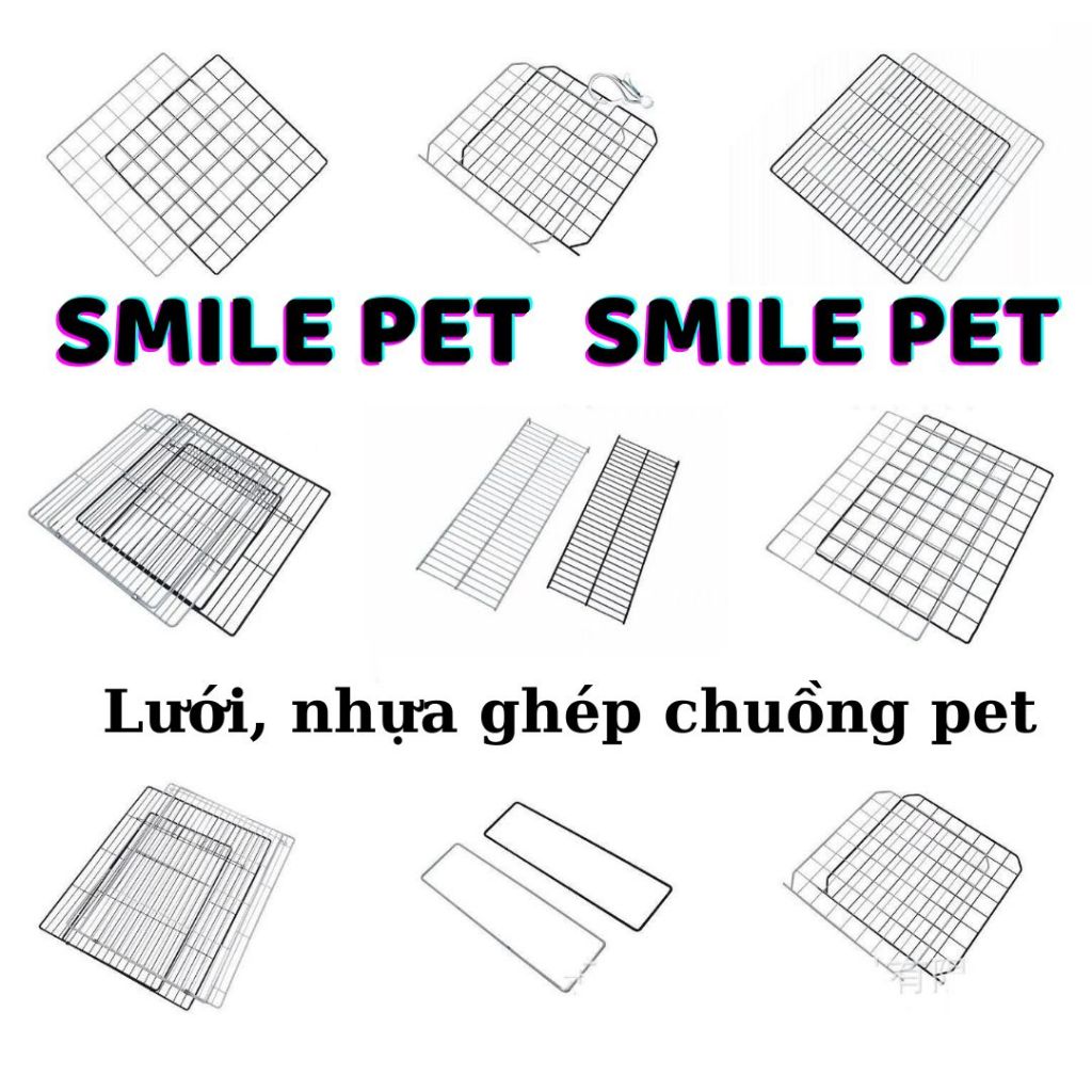 [FREESHIP❤️TẶNG CHỐT ] - Miếng Lưới Ghép 35x35cm,35x45cm - Lắp Ghép Chuồng Mèo, Quây Chó, Thú Cưng