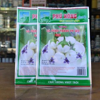 Hạt giống cà pháo trắng 0.5g