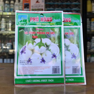 Hạt giống cà pháo trắng 0.5g