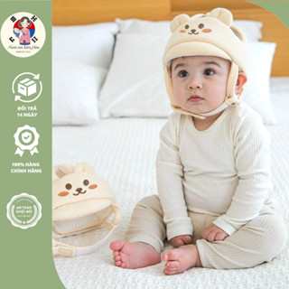 Mũ Bảo Hiểm Bảo Vệ Đỡ Đầu Tập Đi Tập Bò Nón Chống Ngã Va Đập Cho Bé Từ 6 Tháng Nuoiconkieuhan