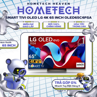 [GIAO LẮP MIỄN PHÍ] 65C4PSA - Smart Tivi LG OLED Evo 4K 65 Inch OLED65C4PSA - Hàng Chính Hãng, Mới 100%