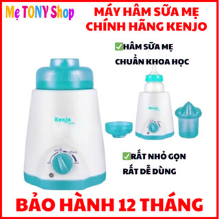 Máy hâm sữa và thức ăn kenjo baby-màu xám