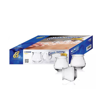 Bộ 12 Ống Giác Hơi Thủy Tinh + TẶNG KÈM QUE ĐỐT